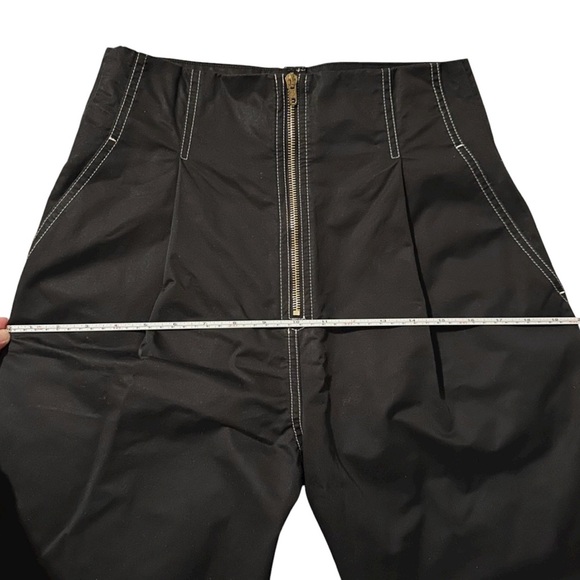 Sandro Paris lantern high waisted pants Size 6 black colour - Picture 17 of 17